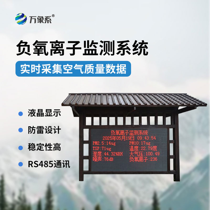 負(fù)氧離子監(jiān)測站